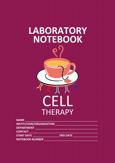 T-cell Therapy Laboratory Notebook – 97 Pages for Lab Experiment Documentation
