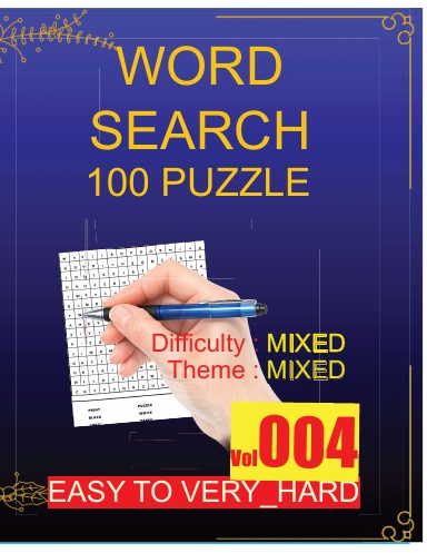 100 Word Search Puzzle