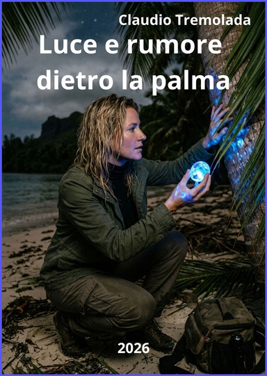 Luce e rumore dietro la palma