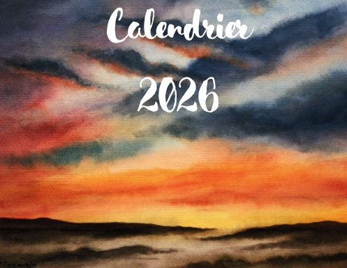 Calendrier  2026 - Aquarelle