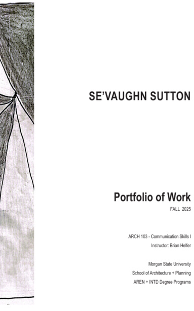 Arch103 Portfolio Se'VaughnS