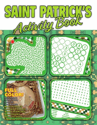 SAINT PATRICK’S ACTIVITY BOOK