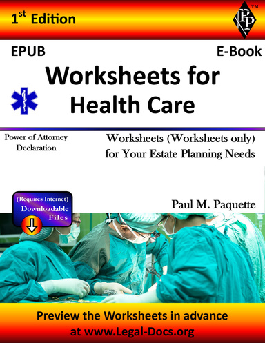 EPUB - Worksheets for Health Care - F&D