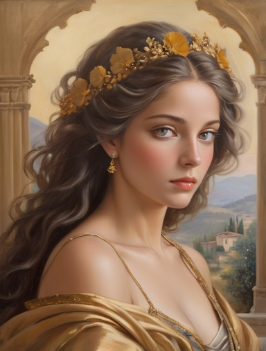Enchanting and Dignified Italian Princess
