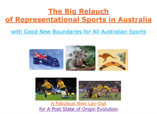 Expanded Relaunch of Representational Sports in Australia