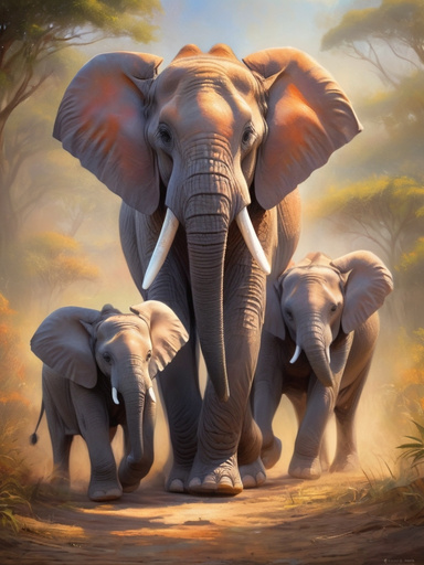 Animal Families in Front of the Camera