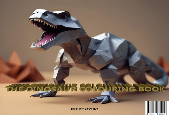 THE DINOSAUR COLOURING BOOK