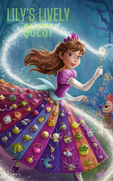 Lily's Lively Quest: The Princess Who Pinned Her Way to Enchantment