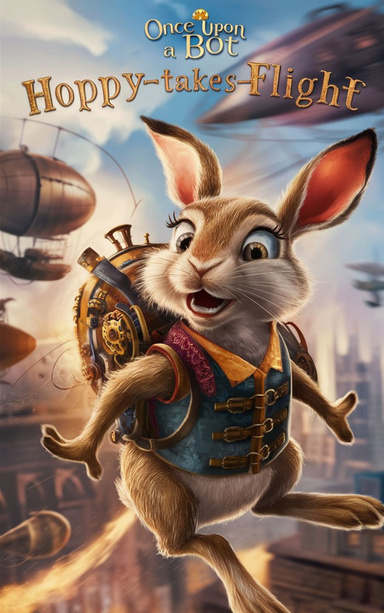 Hoppy Takes Flight: A Tale of a Sky-High Hare