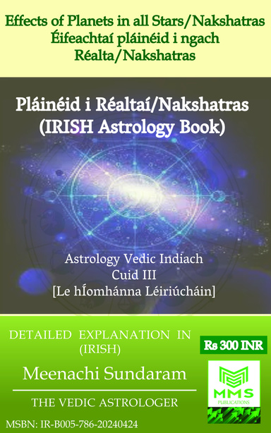 Éifeachtaí pláinéid i ngach Réalta/Nakshatras (Irish)