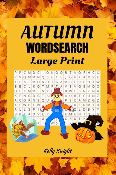 Autumn Word Search Large Print Puzzles