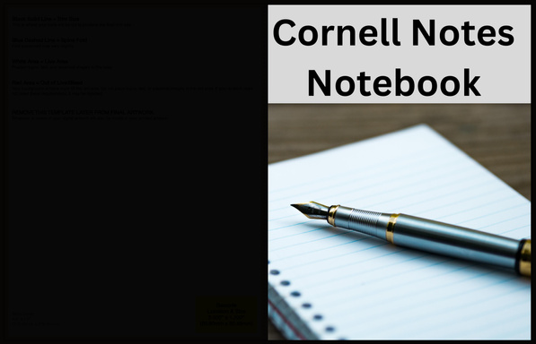 CORNELL NOTES NOTEBOOK