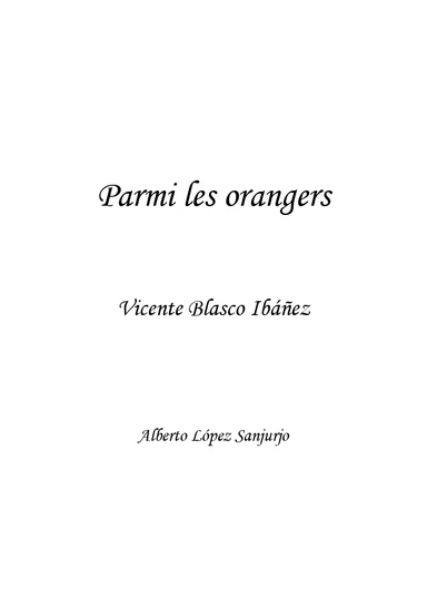 Parmi les orangers