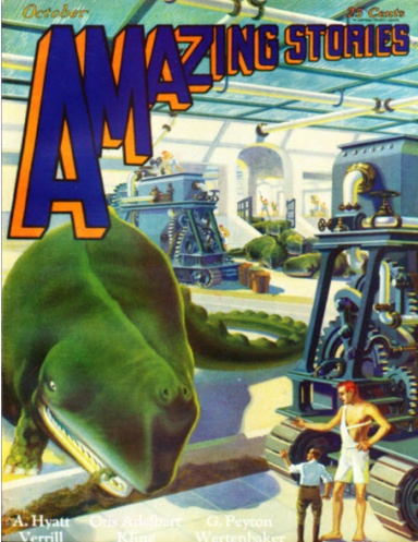 Amazing Stories 1929 October