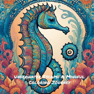 Underwater Escape A Mindful Coloring Journey