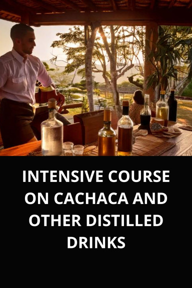 INTENSIVE COURSE ON CACHACA AND OTHER DISTILLED DRINKS
