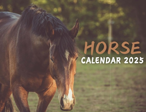 Horse Calendar 2025