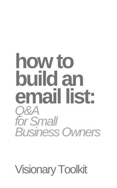 How to Build an Email List: Q&A for Small Business Owners