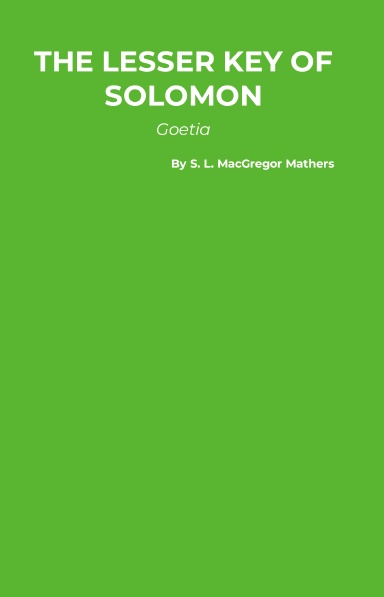 The Lesser Key of Solomon