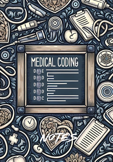 Medical Coding Notebook 200 pages