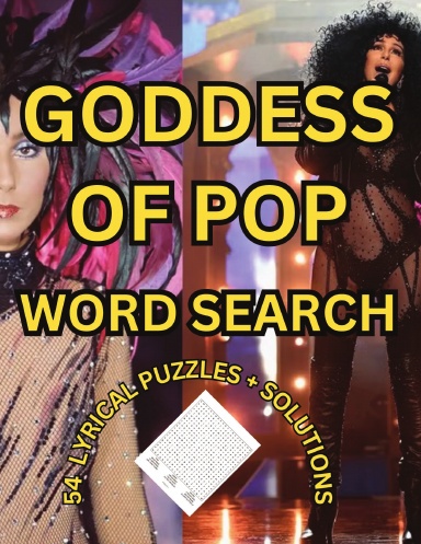 GODDESS OF POP WORD SEARCH