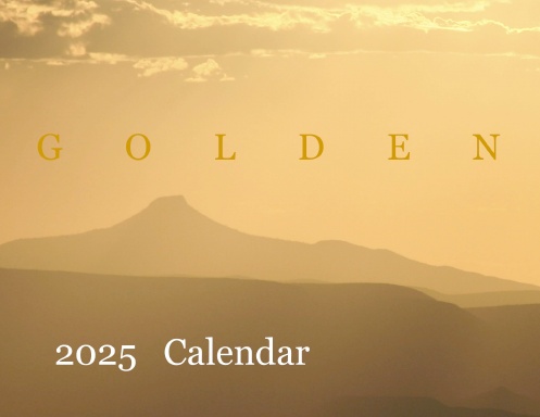 Golden 2025 Calendar