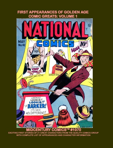 First Appearances: Volume 1