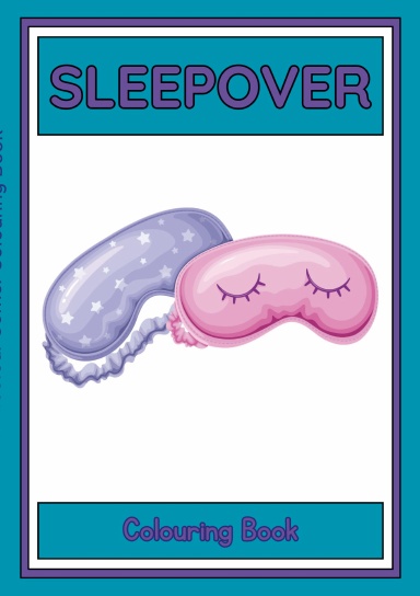 Sleep Over Colouring Book