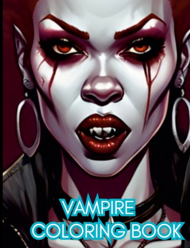 Vampire coloring books