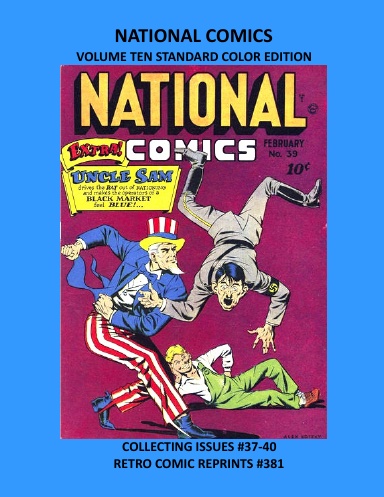NATIONAL COMICS VOLUME TEN STANDARD COLOR EDITION