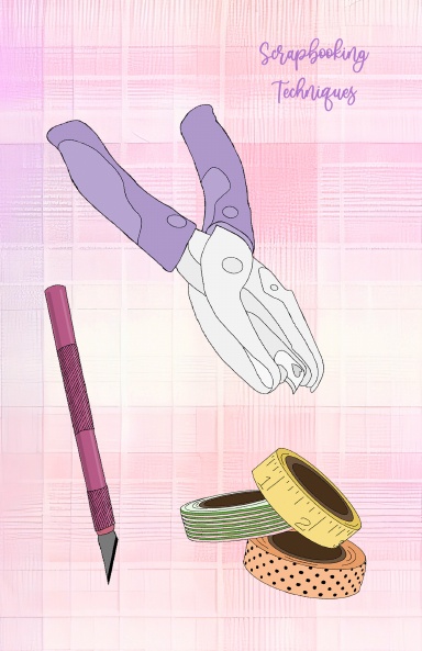 Pink Lined Scrapbook Lovers Journal