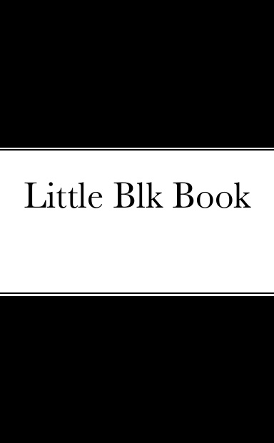 Little Black Book series #2