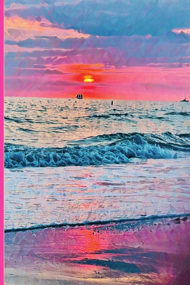 DREAMY SUNSET NOTEBOOK