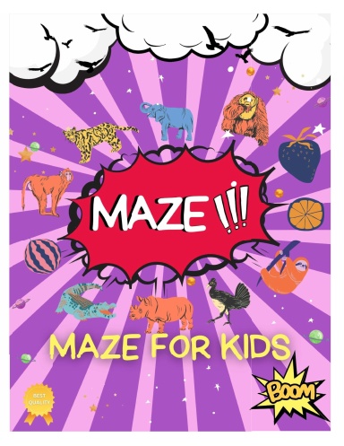 Mazes For Kids Ages 8-12: Challenging Mazes Activity Book with 100