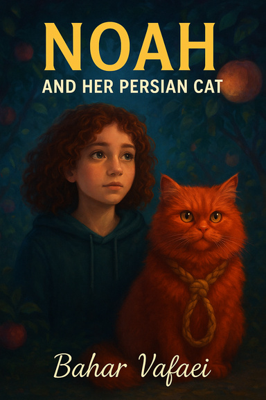 Noah And Her Persian Cat