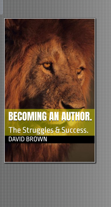 Becoming An Author.
