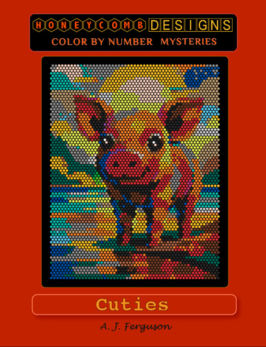 Cuties - Color By Number Book