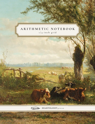 Arithmetic Notebook  |  1/4-inch grid