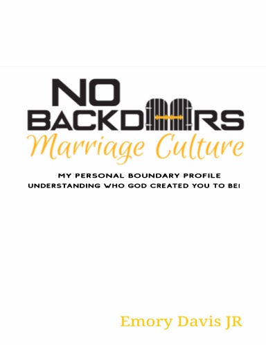 No Backdoors Marriage Culture