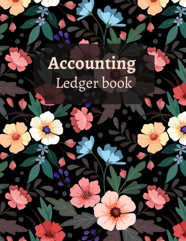 Account Tracker Notebook: Ledger Notebook, Expense Ledger Book for