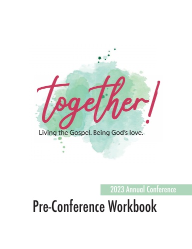 Upper New York Annual Conference Pre-Conference Workbook 2023