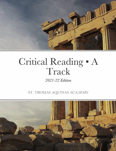 Critical Reading • A Track • 2021-22 Edition