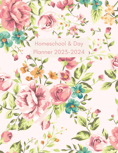 PDF Homeschool and Day Planner Flowers