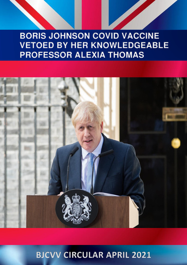BORIS JOHNSON COVID VACCINE VETOED