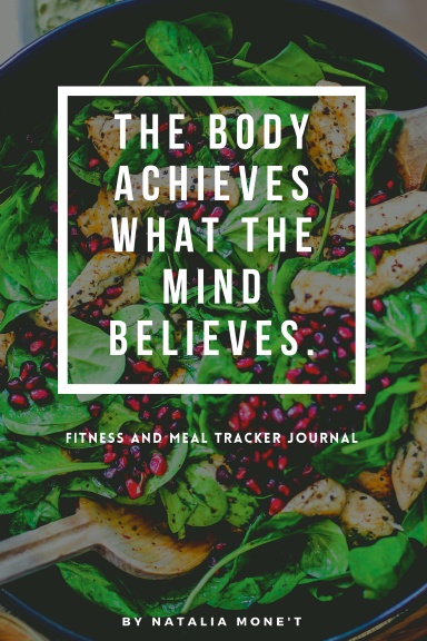 Motivational Fitness Workout Planner & Meal Tracker Journal