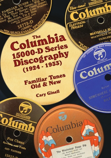 The Columbia 15000-D Series Discography (1924 - 1933)