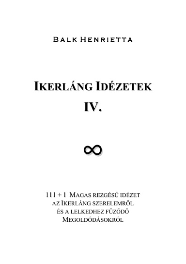 Ikerláng Idézetek IV.