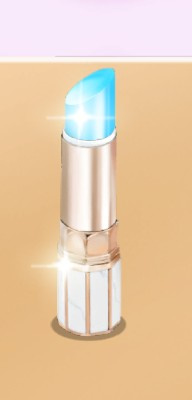 designer blue vegan lipstick