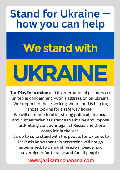 Stand for Ukraine — how you can help