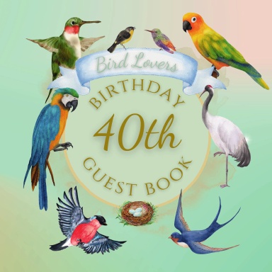 40th Birthday Guest Book